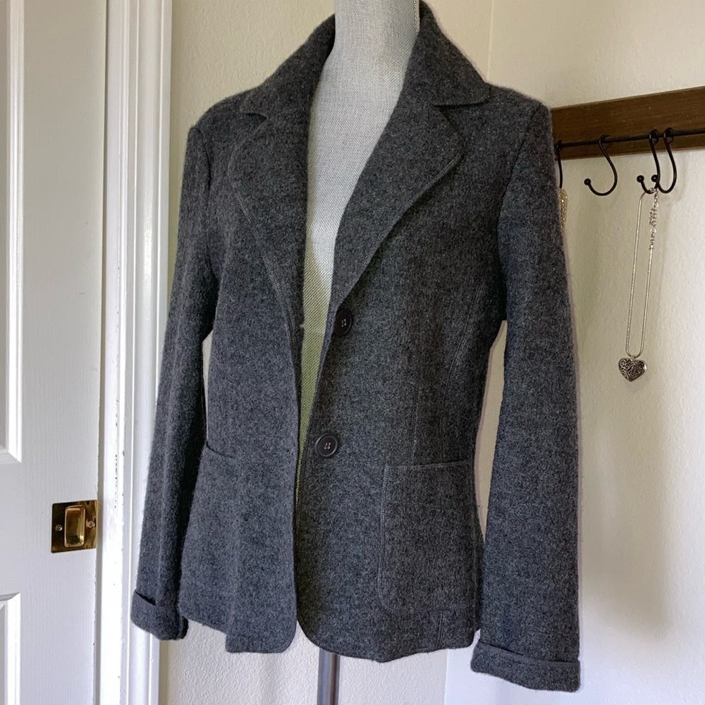 Bernardo Wool Blazer, size M
